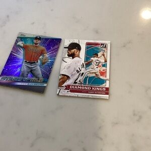 Topps Star and Diamond Kings Cards - Blue and Red